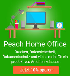 Peach Home Office