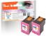 318802 - Peach Twin Pack testine di stampa colore, compatibile HP No. 300XL c*2, D8J44AE