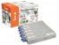 112300 - Multipack Plus Peach compatible avec OKI 46490404, 46490403, 46490402, 46490401