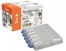 112306 - Multipack Plus Peach compatible avec OKI 46490608, 46490607, 46490606, 46490605