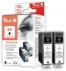 310019 - 3 Peach Tintenpatronen schwarz kompatibel zu Canon, Apple BCI-11BK, 7574A001