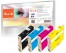 312601 - Peach Spar Pack Tintenpatronen kompatibel zu Epson T0615, C13T06154010