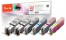 316838 - Peach Spar Pack Plus Tintenpatronen, XL-Ergiebigkeit, kompatibel zu Canon PGI-550XL*2, CLI-551XL 
