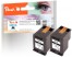 318815 - Peach Double Pack tête d'impression noir, compatible avec HP No. 301XL bk*2, D8J45AE
