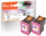 318843 - Peach Double Pack tête d'impression couleur, compatible avec HP No. 301 c*2, CH562EE*2