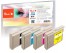 319089 - Peach Spar Pack Tintenpatronen, kompatibel zu Brother LC-970/LC-1000VALBP