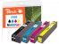 319106 - Peach Spar Pack Tintenpatronen kompatibel zu HP No. 980, D8J07A, D8J08A, D8J09A, D8J10A