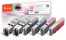 319682 - Peach Spar Pack Plus Tintenpatronen XL kompatibel zu Canon PGI-570XL*2, CLI-571XL