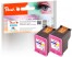 320042 - Peach Double Pack tête d'impression couleur, compatible avec HP No. 304XL C*2, N9K07AE*2