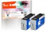320434 - Peach Doppelpack Tintenpatronen schwarz kompatibel zu Epson T3591, No. 35XL bk*2, C13T35914010*2