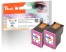 320944 - Peach Double Pack tête d'impression couleur, compatible avec HP No. 303 C*2, T6N01AE*2