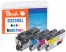 321015 - Peach Spar Pack Tintenpatronen kompatibel zu Brother LC-3239XLVALP