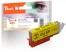 322100 - Peach Tintenpatrone gelb kompatibel zu Canon CLI-531Y, 6121C001