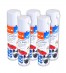 511051 - Peach Universal Druckgas Spray 400 ml, 5 Stück - Präzise, dank Sprühkopfverlängerung - ideal für die Reinigung im Haushalt und Büro - Druckluftreiniger - Fckw-frei - Druckluft Spray - PA100